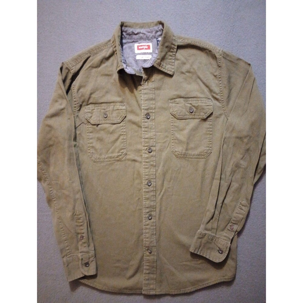 Men’s Size Small Green Long Sleeve Shirt by Wrangler
